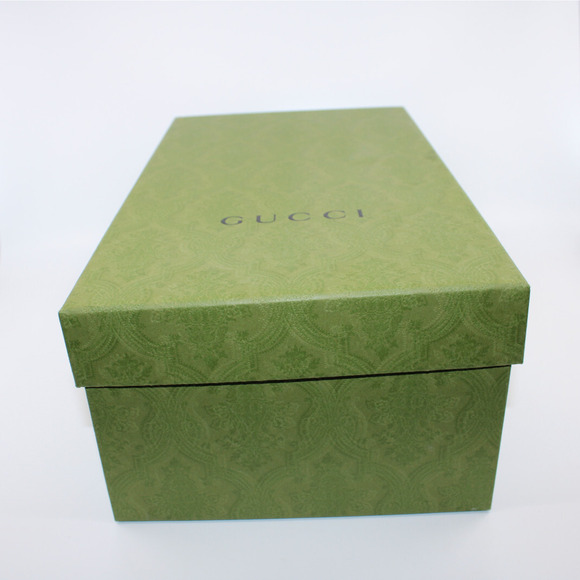 GUCCI Empty Shoe Box With Tissue Green 15.5" x 8" x 5" - Picture 2 of 4
